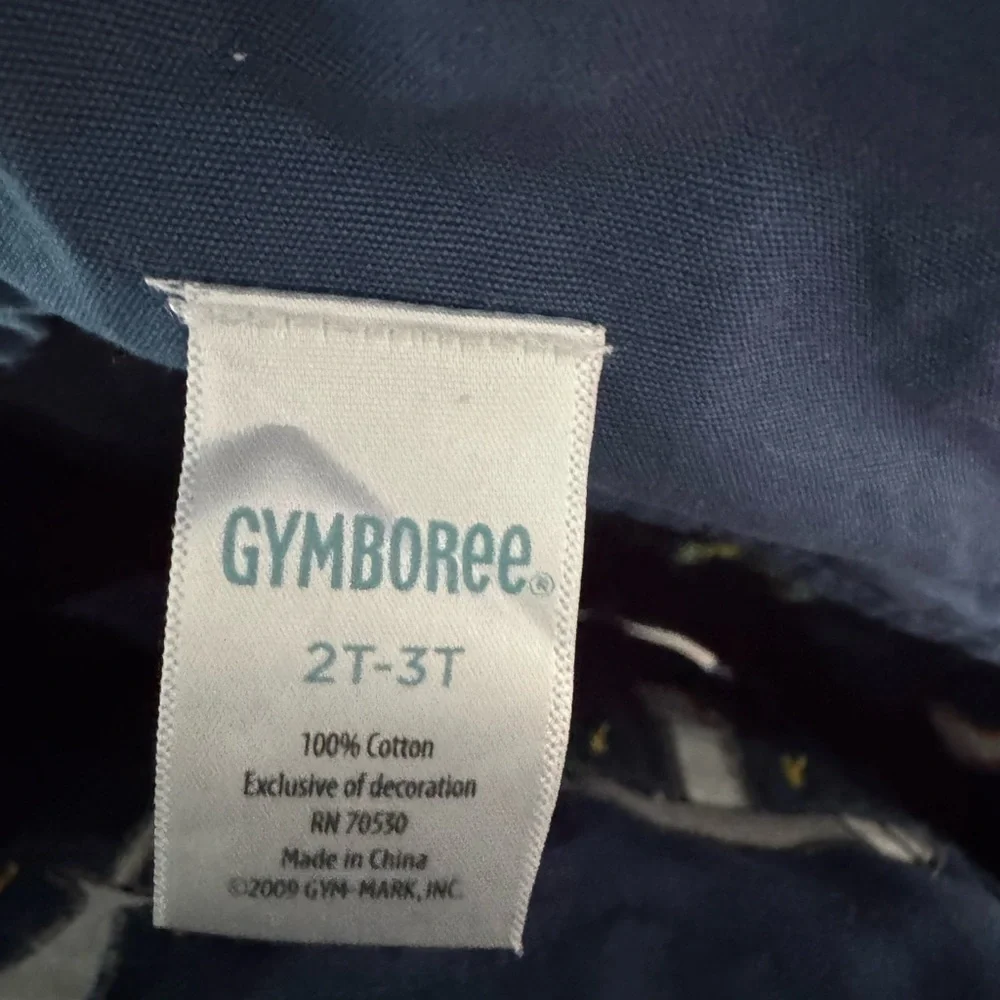 Gymboree Little Builder Construction Overalls Size 2-3T